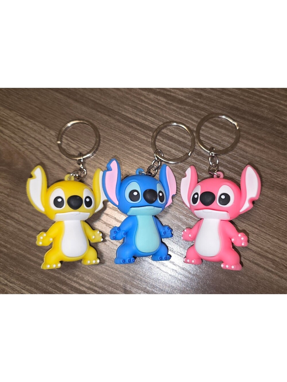 Stitch Character Keychain Set of 3